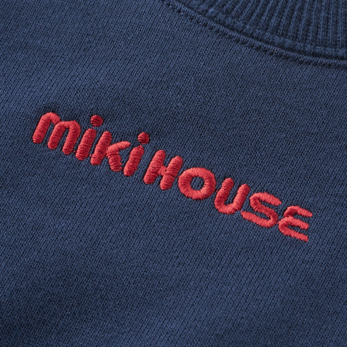 미키하우스 티셔츠 일본 키즈 긴팔티 무지 센터 로고 맨투맨 6컬러