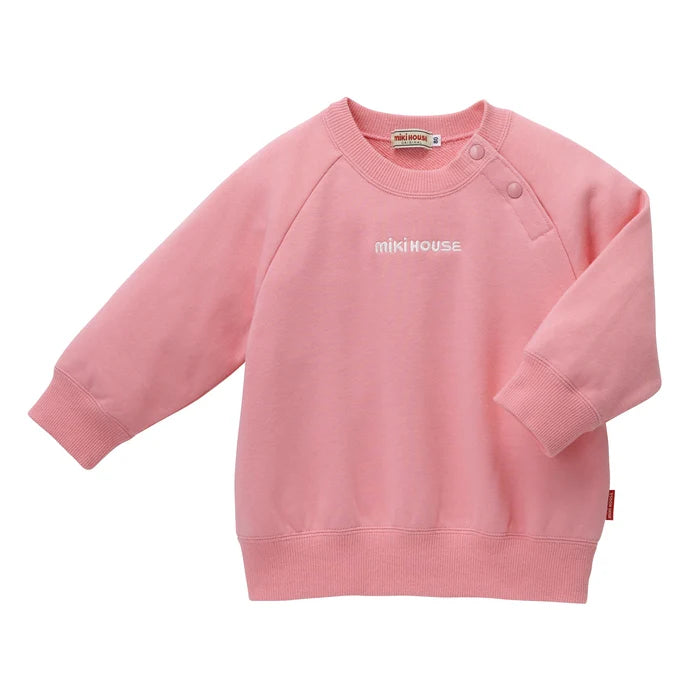 미키하우스 티셔츠 일본 키즈 긴팔티 무지 센터 로고 맨투맨 6컬러