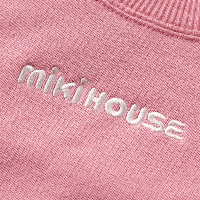 미키하우스 티셔츠 일본 키즈 긴팔티 무지 센터 로고 맨투맨 6컬러