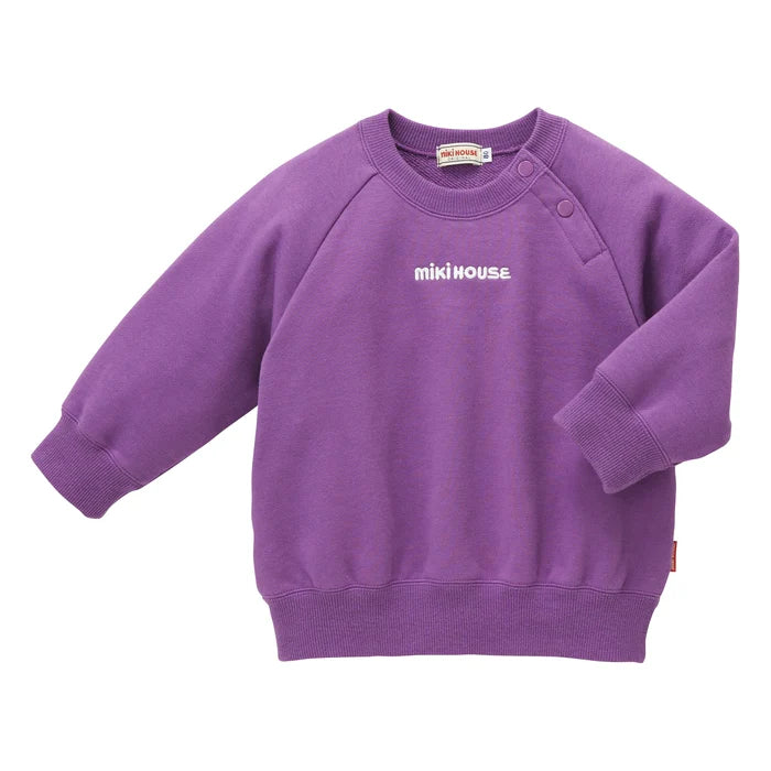 미키하우스 티셔츠 일본 키즈 긴팔티 무지 센터 로고 맨투맨 6컬러