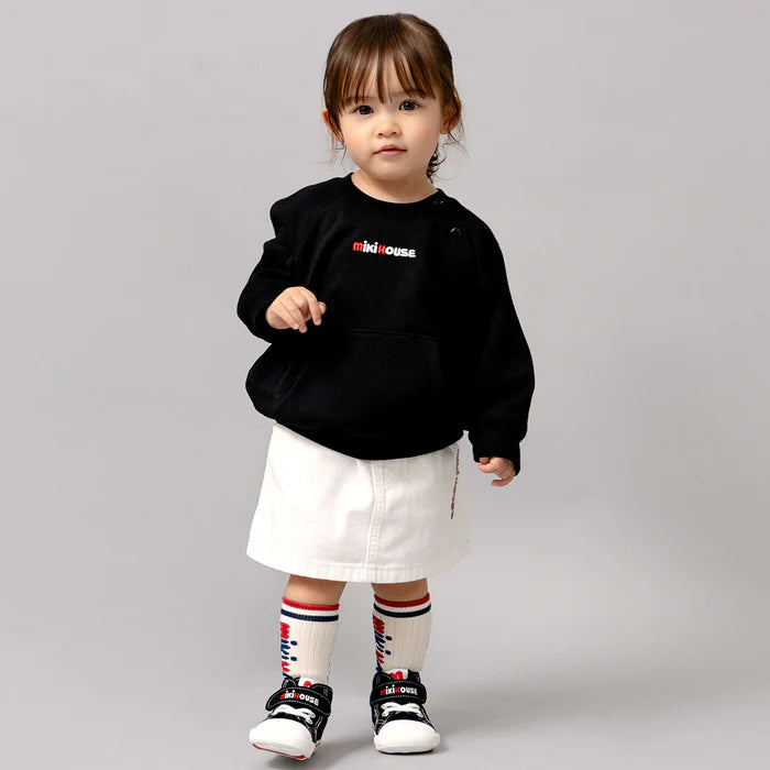 미키하우스 티셔츠 일본 키즈 긴팔티 백 로고 맨투맨 3컬러
