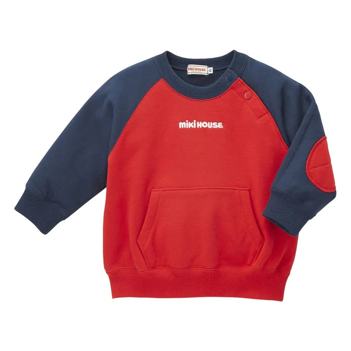 미키하우스 티셔츠 일본 키즈 긴팔티 백 로고 맨투맨 3컬러