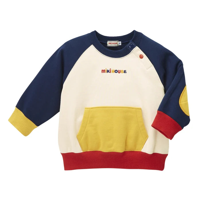 미키하우스 티셔츠 일본 키즈 긴팔티 백 로고 맨투맨 3컬러