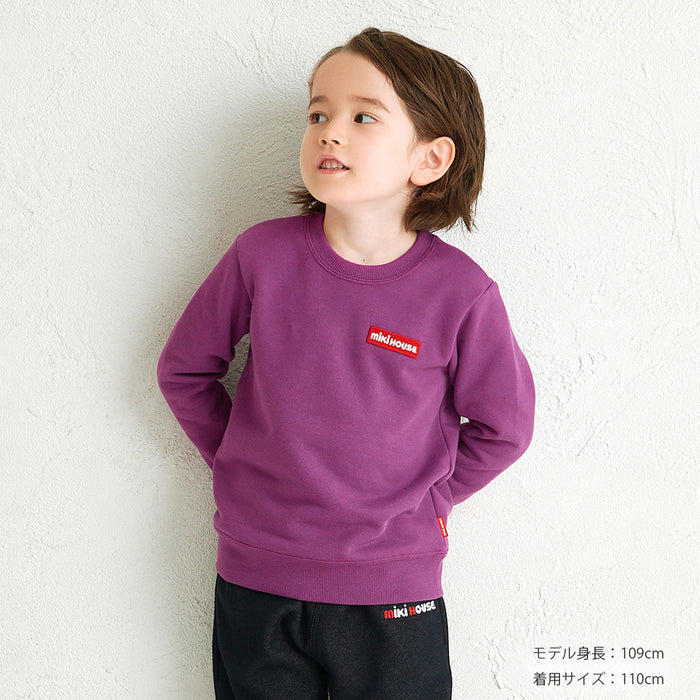 미키하우스 맨투맨 일본 키즈 긴팔 티셔츠 레드 로고 6컬러