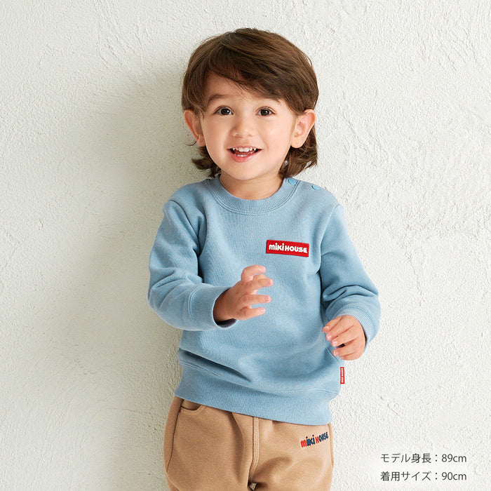 미키하우스 맨투맨 일본 키즈 긴팔 티셔츠 레드 로고 6컬러