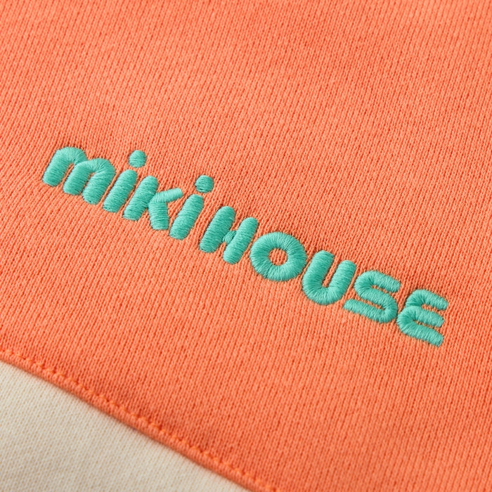 미키하우스 긴팔 일본 MIKIHOUSE 아동복 바이 컬러 맨투맨 티셔츠 4컬러