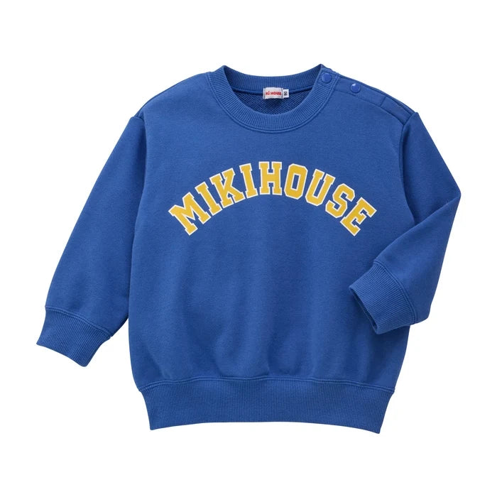 미키하우스 긴팔 일본 MIKIHOUSE 아동복 컬리지 로고 맨투맨 티셔츠 4컬러