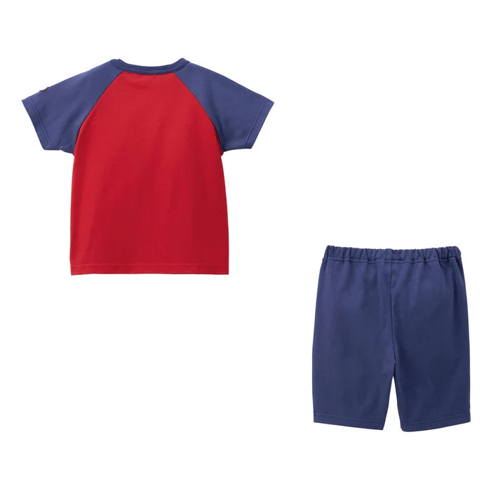 미키하우스 티셔츠 일본 키즈 잠옷 반팔 반바지 세트 2컬러