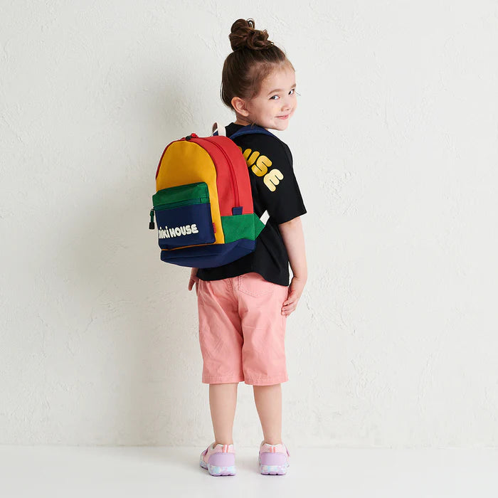 미키하우스 가방 일본 키즈 백팩  심플 로고 3컬러