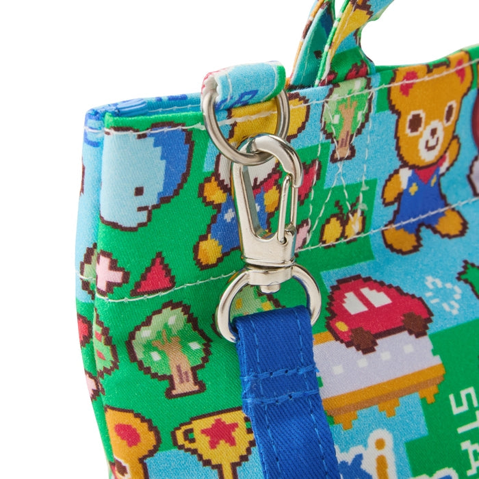 미키하우스 키즈 가방 일본 유아 토트 숄더백 레트로 게임 디자인 2컬러