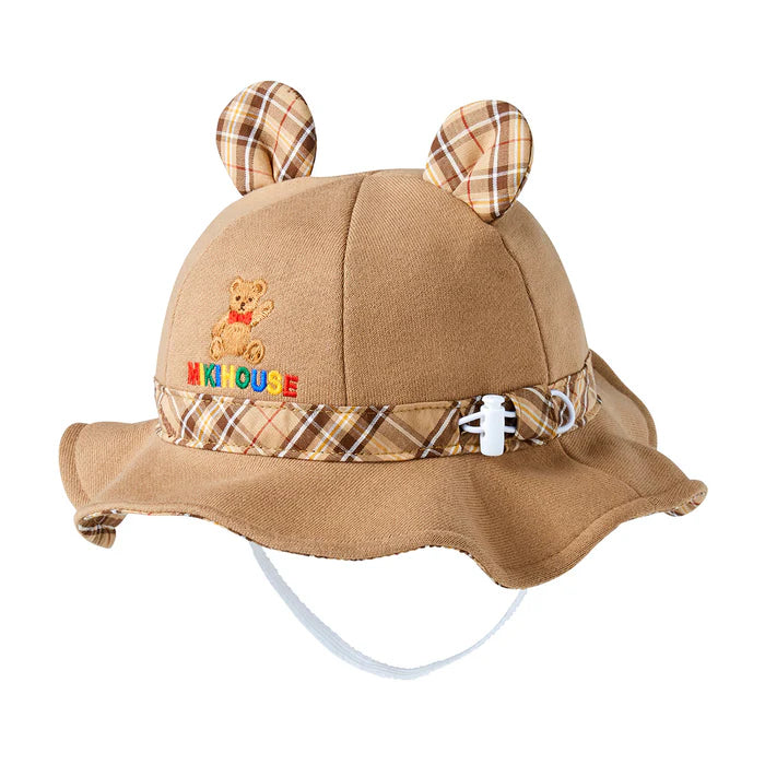 미키하우스 모자 일본 키즈 버킷햇 데님 웨이브 2컬러