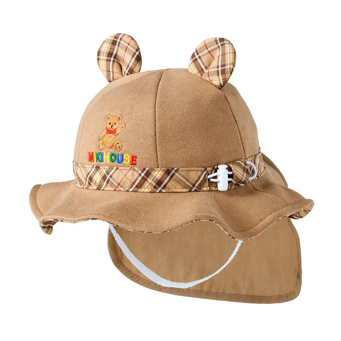 미키하우스 모자 일본 키즈 버킷햇 데님 웨이브 2컬러
