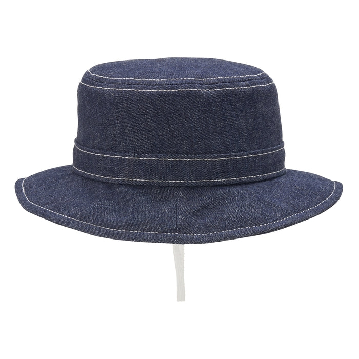 미키하우스 키즈 모자 일본 유아 버킷햇 로고 차양 푸치 자수 2컬러