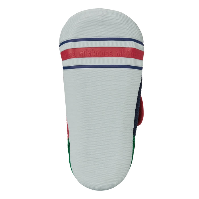 미키하우스 키즈 신발 일본 아기 퍼스트 걸음마 운동화 쿠마 스티치