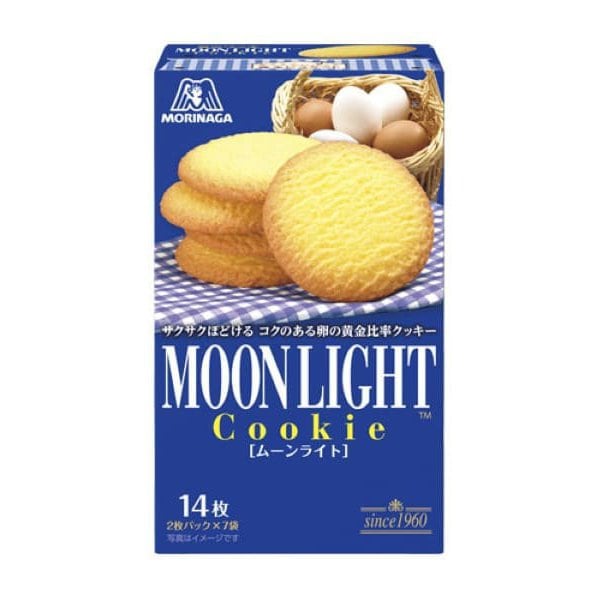 모리나가 문라이트 쿠키 일본 돈키호테 계란 버터 과자 14개입 144g