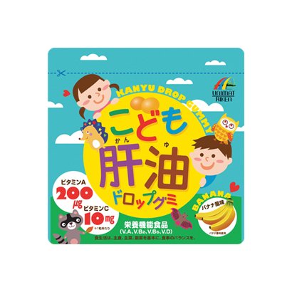 어린이 영양제 일본 유니매트 리켄 젤리 서플리 간유 바나나맛 100정