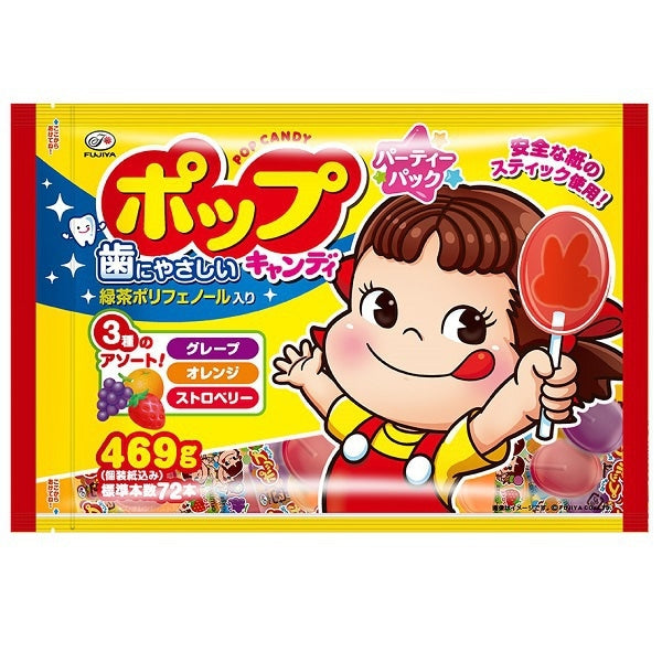 후지야 팝캔디 일본 돈키호테 과일 사탕 파티팩 대용량 469g