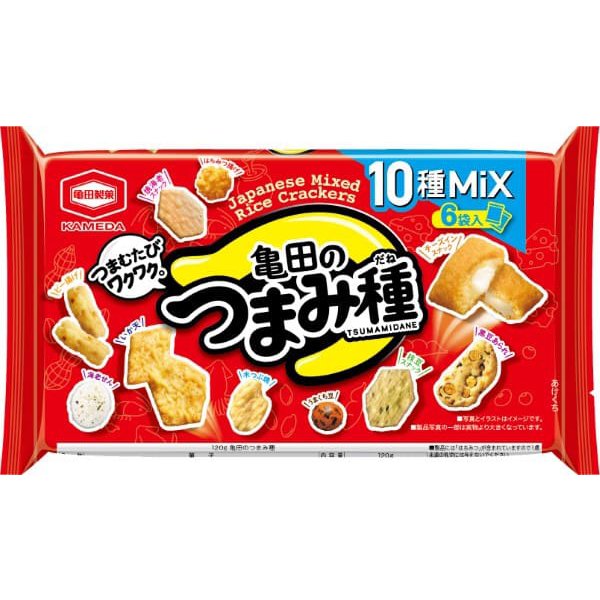 카메다 과자 일본 돈키호테 센베이 10종 믹스세트 120g