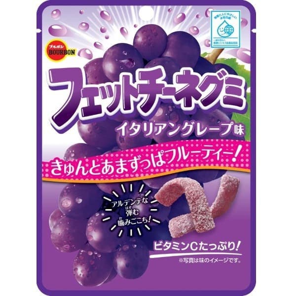 페투치네 젤리 일본 부르봉 이탈리안 알단테 포도 구미 50g