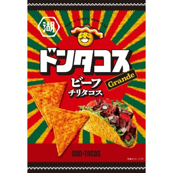 돈타코스 일본 편의점 과자 쇠고기 칠리 타코 매운맛 57g