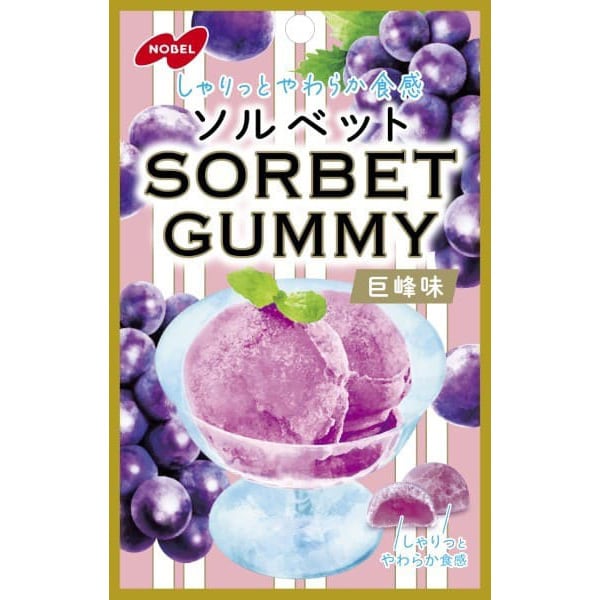 일본 포도 젤리 노벨 돈키호테 샤벳 구미 그레이프 거봉 50g