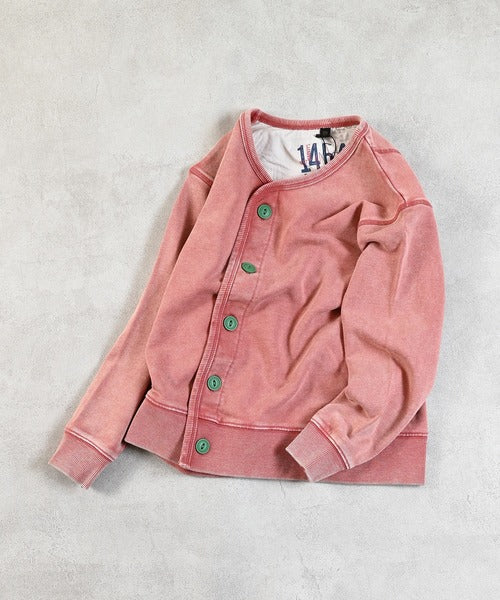 마키즈 가디건 일본 키즈 카디건 우라케 밀리터리 스노워시 데님 스타일 3컬러