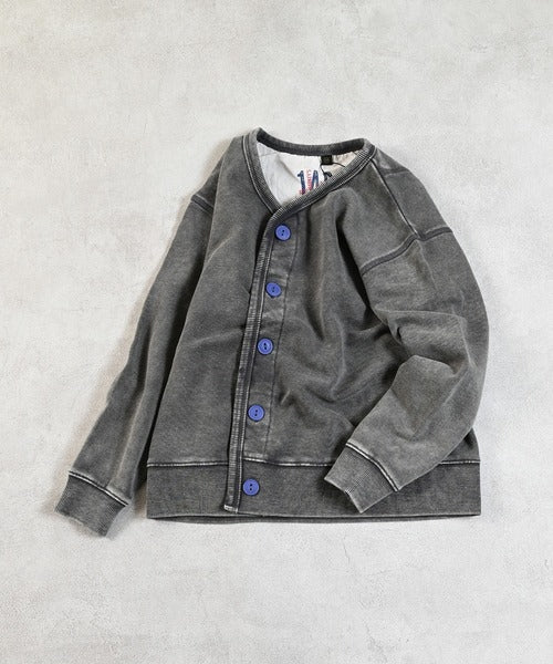 마키즈 가디건 일본 키즈 카디건 우라케 밀리터리 스노워시 데님 스타일 3컬러