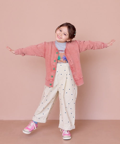 마키즈 가디건 일본 키즈 카디건 우라케 밀리터리 스노워시 데님 스타일 3컬러