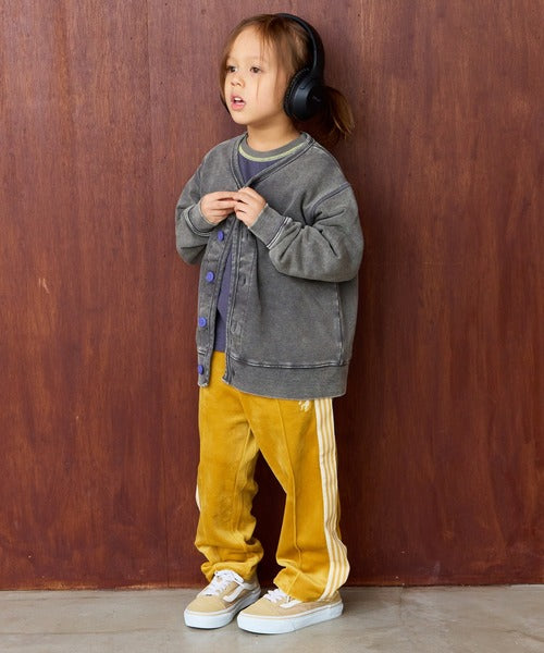 마키즈 가디건 일본 키즈 카디건 우라케 밀리터리 스노워시 데님 스타일 3컬러