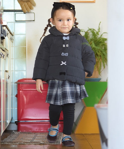 petit main 키즈 패딩 일본 쁘띠마인 유아 리본 디자인 경량 디자인 3컬러