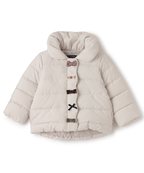 petit main 키즈 패딩 일본 쁘띠마인 유아 리본 디자인 경량 디자인 3컬러