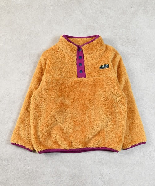 마키즈 키즈 티셔츠 일본 긴팔티 보아 양털 스냅 재킷 스타일 4컬러