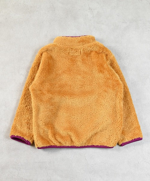 마키즈 키즈 티셔츠 일본 긴팔티 보아 양털 스냅 재킷 스타일 4컬러