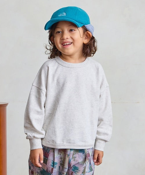 마키즈 키즈 티셔츠 일본 긴팔티 스웨이드 라운드 디자인 맨투맨 6컬러