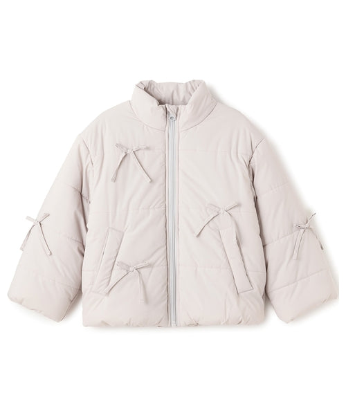 petit main 키즈 패딩 일본 쁘띠마인 유아 리본 디자인 퍼프 재킷 5컬러