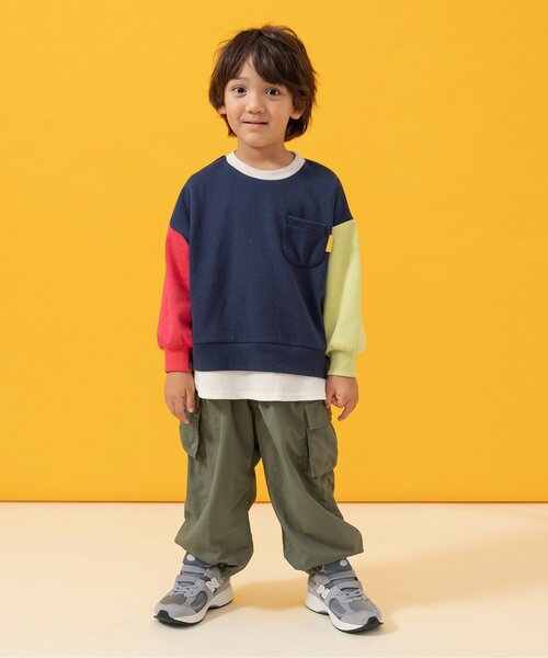 브리즈 키즈 바지 일본 유아 카고팬츠 기모 프리스 라이너 팬츠 2컬러