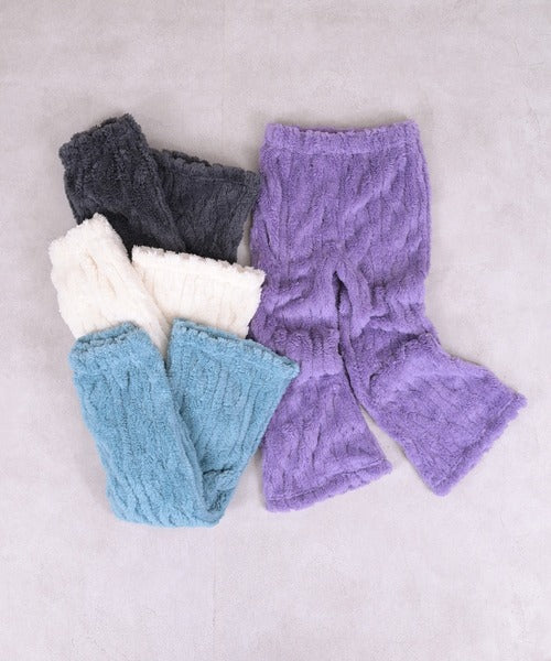 마키즈 바지 일본 키즈 팬츠 케이블 보아 플레어 부츠컷 4컬러