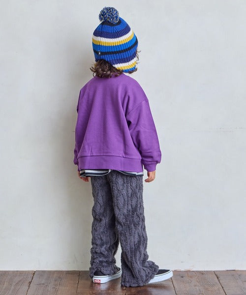 마키즈 바지 일본 키즈 팬츠 케이블 보아 플레어 부츠컷 4컬러