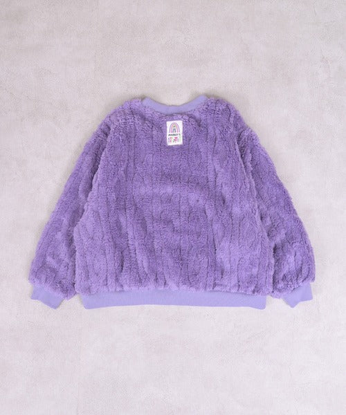 마키즈 키즈 티셔츠 일본 유아 긴팔티 케이블 보어 니트 디자인 맨투맨 4컬러