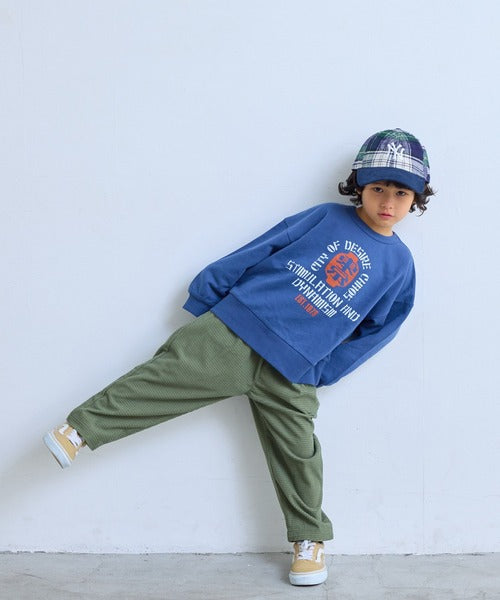 마키즈 키즈 바지 일본 유아 와플 콜 이지 팬츠 웨스트 디자인 5컬러