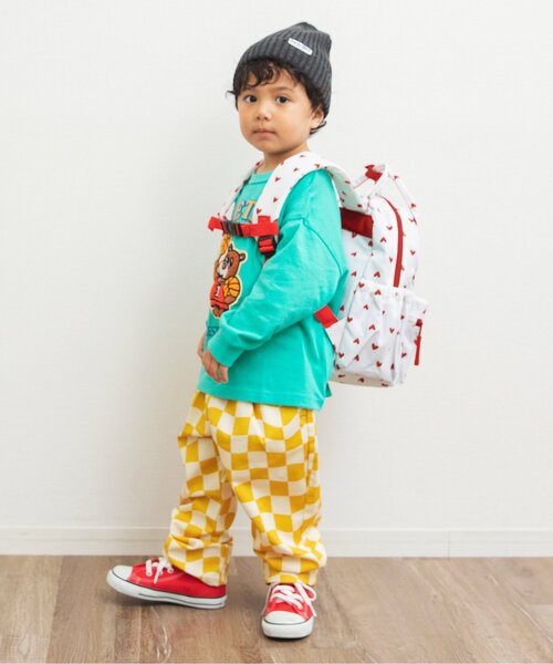 Breeze Kids T-shirt Japanese Toddler Long Sleeve Sesame Street Fur-Free Strainer 5 Colors 