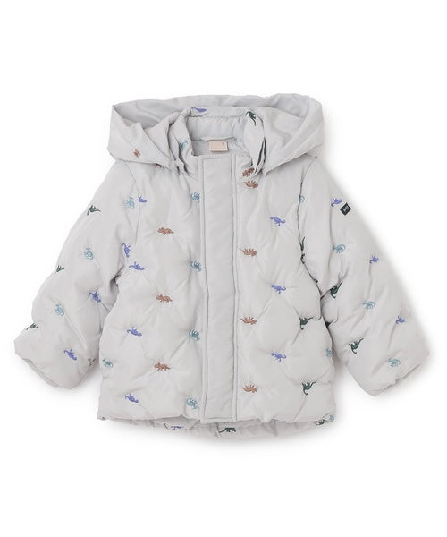 petit main 키즈 패딩 일본 쁘띠메인 유아 아소트 자수 디자인 자켓 2컬러