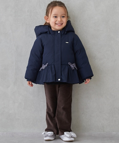 petit main 키즈 패딩 일본 쁘띠마인 유아 페프람 다운 자켓 후드 페브람 3컬러