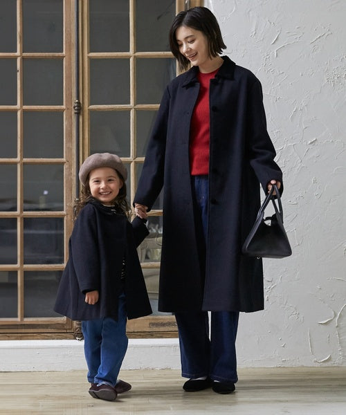 petit main 키즈 코트 일본 쁘띠마인 유아 더블 블레스트 클래식 아우터 2컬러