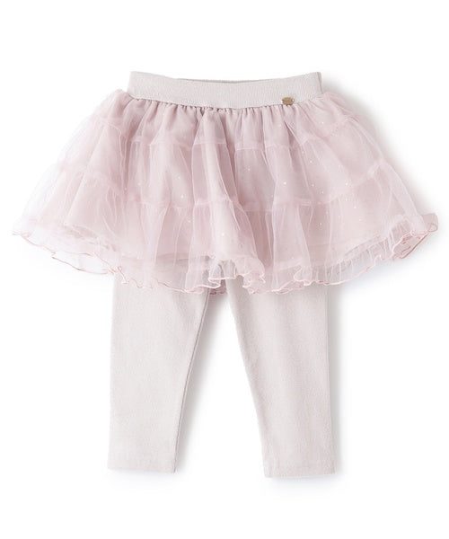 쁘띠메인 키즈 치마 일본 petit main 쁘띠마인 레깅스 디자인 튤 스커트 3컬러