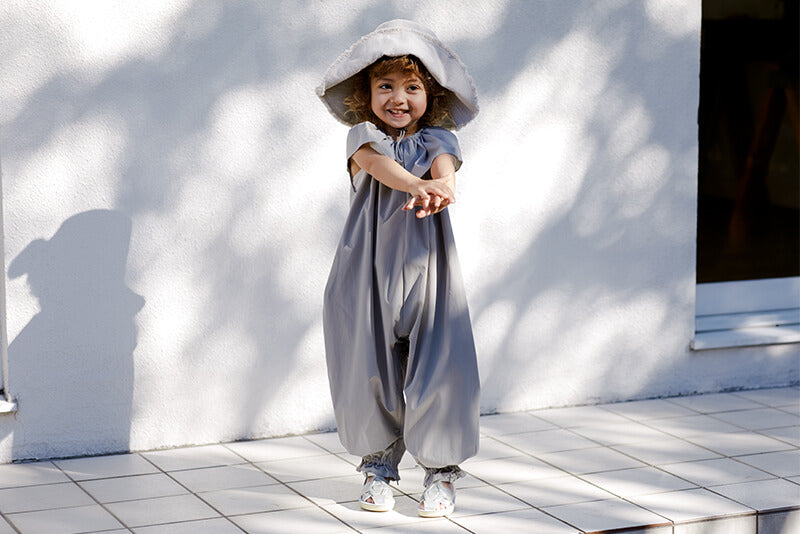 마르마르 키즈 아기 모자 일본 유아 브림 야외 모자 oat