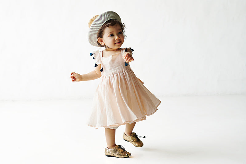 마르마르 키즈 아기 원피스 일본 유아 치마 선드레스 쉘 디자인