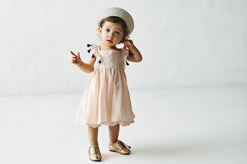마르마르 키즈 아기 원피스 일본 유아 치마 선드레스 쉘 디자인