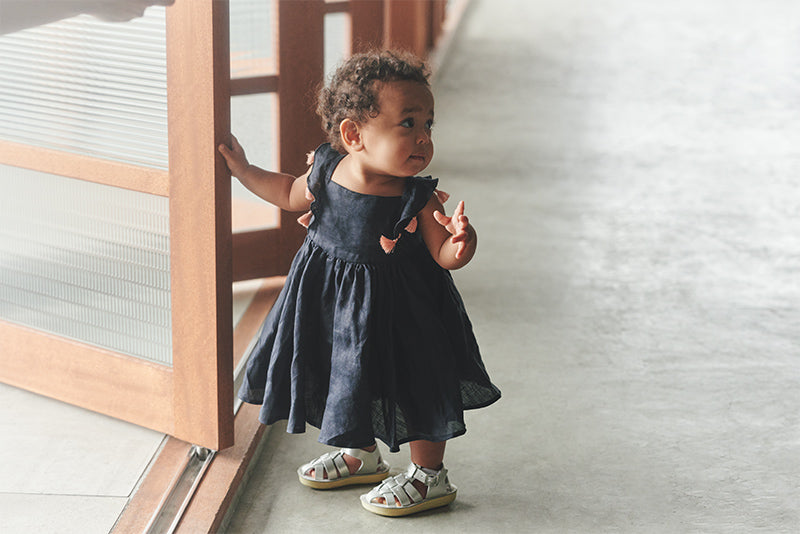 마르마르 키즈 아기 원피스 일본 유아 치마 백웨스트 디자인