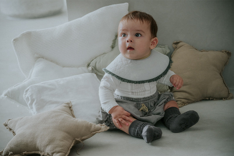 마르마르 턱받이 일본 MARLMARL grid spectrum 2컬러